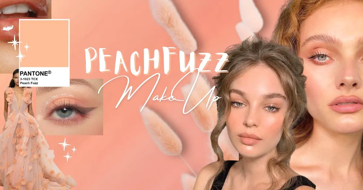 Peach-Fuzz-makeup